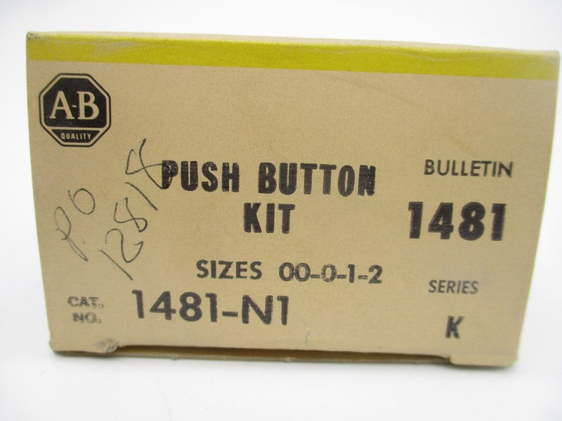 ALLEN BRADLEY 1481-N1 SER. K 600VAC (BK/GD) NSMP