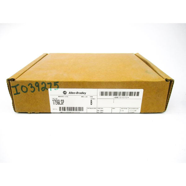 ALLEN BRADLEY 1756LSP SER. B F/W 1.9 DATE: 2007 NSFS