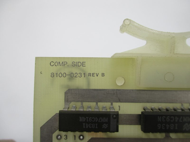 8100-0231 REV. B (AS PICTURED) UNMP