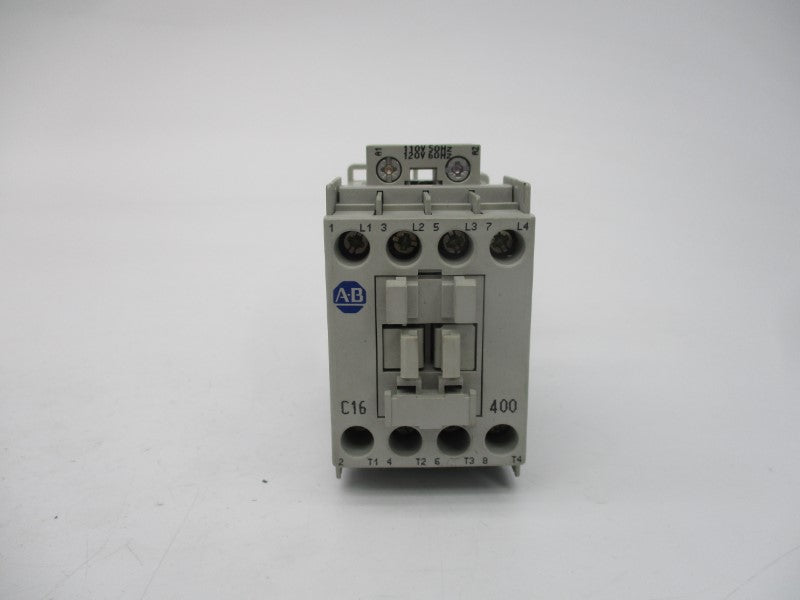ALLEN BRADLEY 100-C16D400 SER. B 110/120V (BR/WH) NSMP