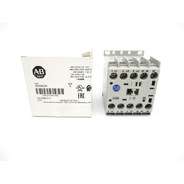 ALLEN BRADLEY 100-K09ZJ01 SER. A 24VDC (WH) NSMP