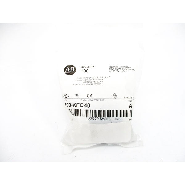 ALLEN BRADLEY 100-KFC40 SER. A NSMP