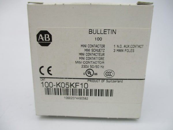 ALLEN BRADLEY 100-K05KF10 SER. A 230V (WH) NSMP