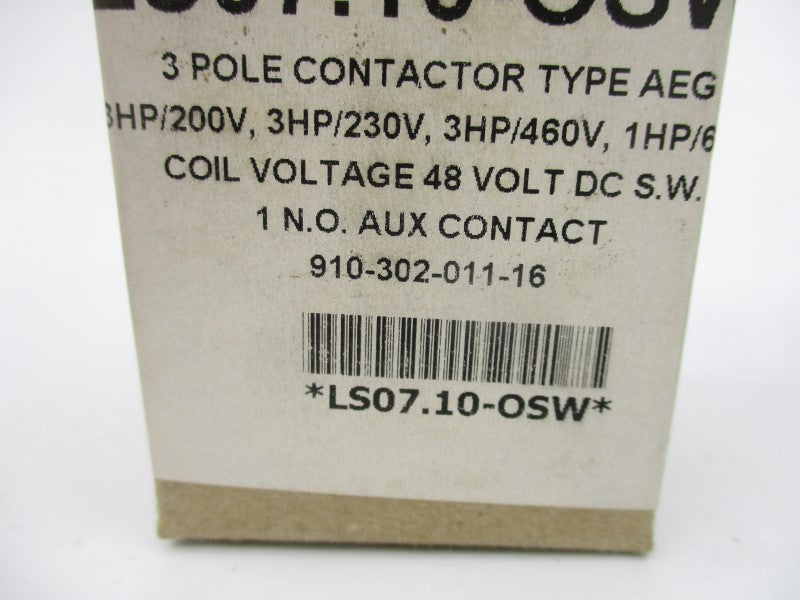 AEG LS07.10-OSW 48VDC NSMP