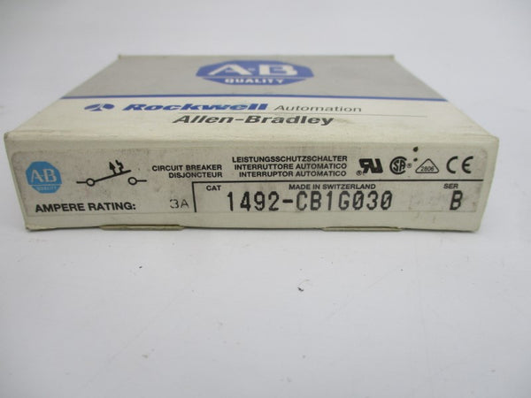 ALLEN BRADLEY 1492-CB1G030 SER. B 277VAC 3A (GY/BL) NSMP