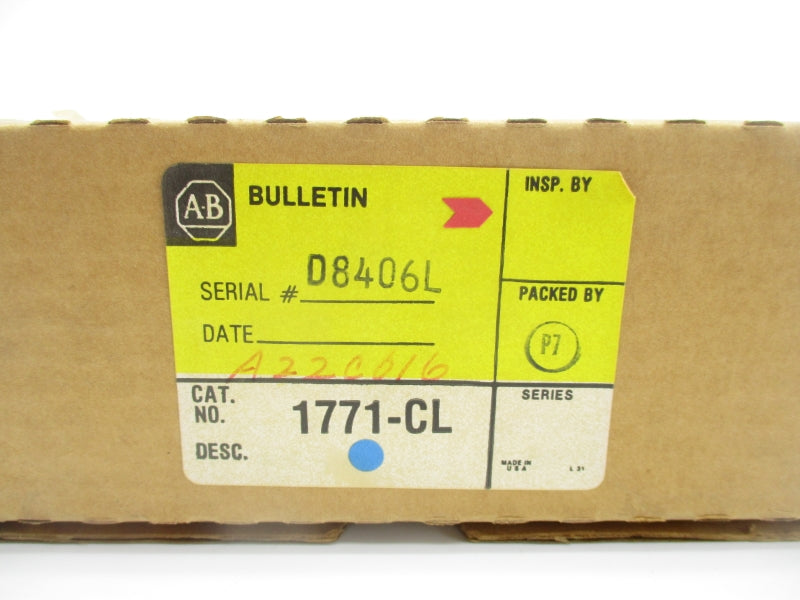 ALLEN BRADLEY 1771-CL (BR/YL) NSMP
