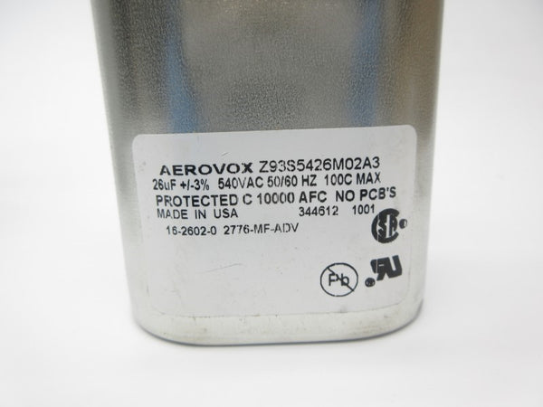 AEROVOX Z93S5426M02A3 540VAC NSNP