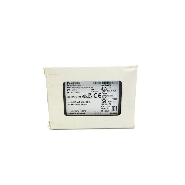 ALLEN BRADLEY 1734-IJ SER. C F/W 3.005 5VDC NSMP