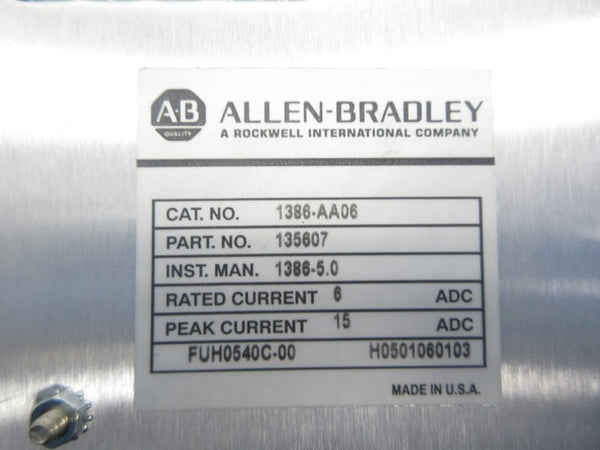 ALLEN BRADLEY 1386-AA06 NSNP