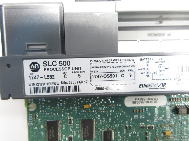 ALLEN BRADLEY 1747-L552 SER. C F/W 9 NSNP