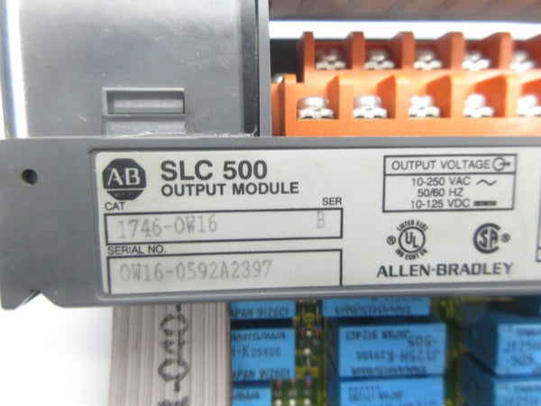 ALLEN BRADLEY 1746-OW16 SER. B 10-250VAC NSNP