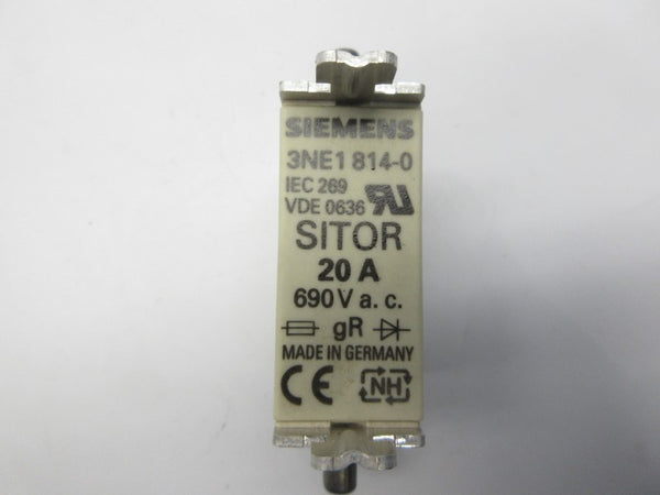 SIEMENS 3NE1814-0 690VAC 20A UNMP