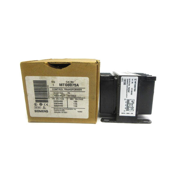 SIEMENS MTG0075A 240/480V NSMP