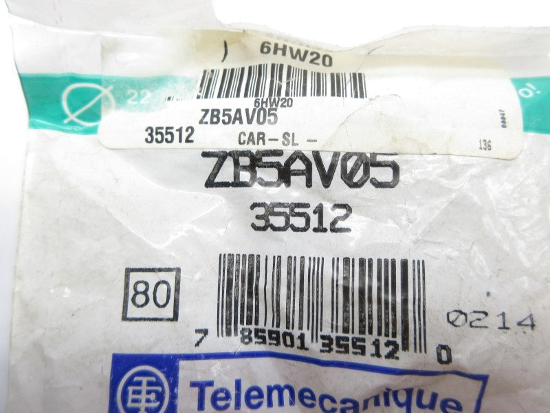 TELEMECANIQUE ZB5AV05 NSMP