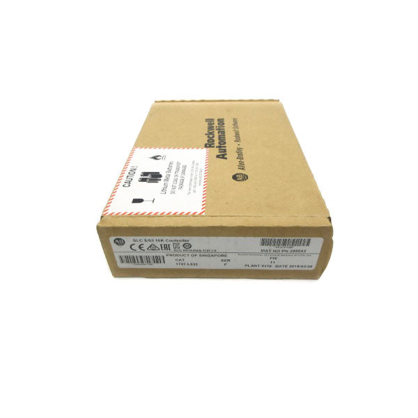 ALLEN BRADLEY 1747-L532 SER. F F/W 11 DATE: 2018 NSFS