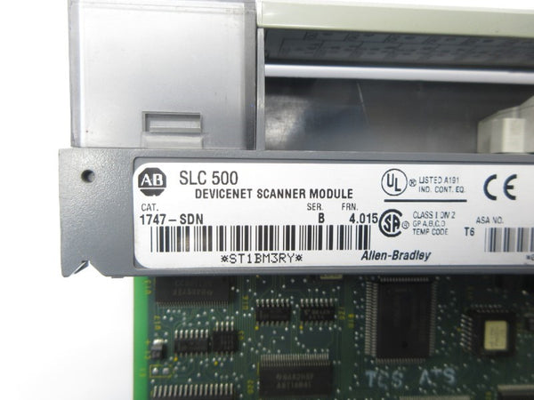 ALLEN BRADLEY 1747-SDN SER. B F/W 4.015 24VDC NSNP