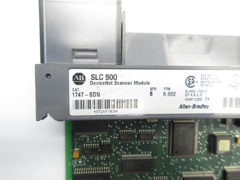 ALLEN BRADLEY 1747-SDN SER. B F/W 6.002 24VDC (NO DOOR) NSNP
