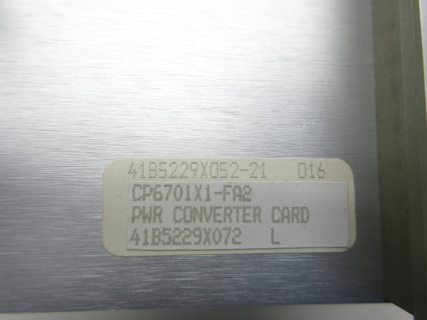 FISHER ROSEMOUNT CP6701X1-FA2 41B5229X072 REV. L NSNP