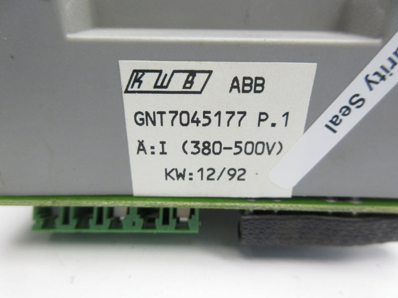 ABB GNT7045177P.1 380-500V NSNP