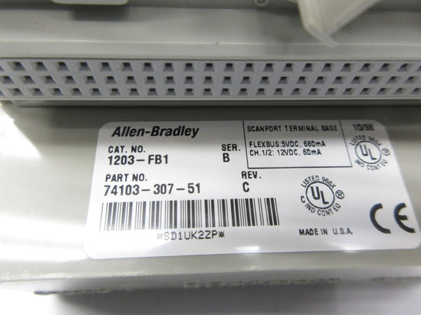 ALLEN BRADLEY 1203-FB1 SER. B 12VDC REV. C NSNP