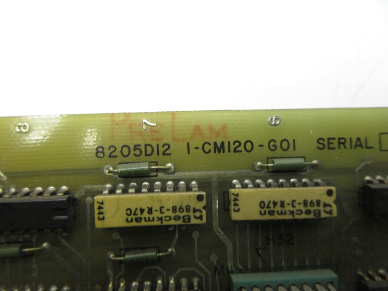 CIRCUIT BOARD 8205D12 I-CM120-G01 UNMP