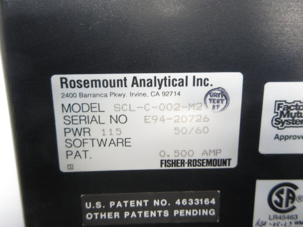 ROSEMOUNT SCL-C-002-M2 115V NSNP