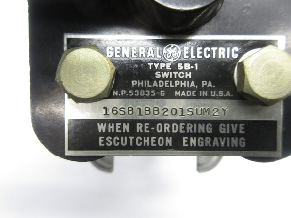 GENERAL ELECTRIC 16SB1BB201SUM2Y NSNP
