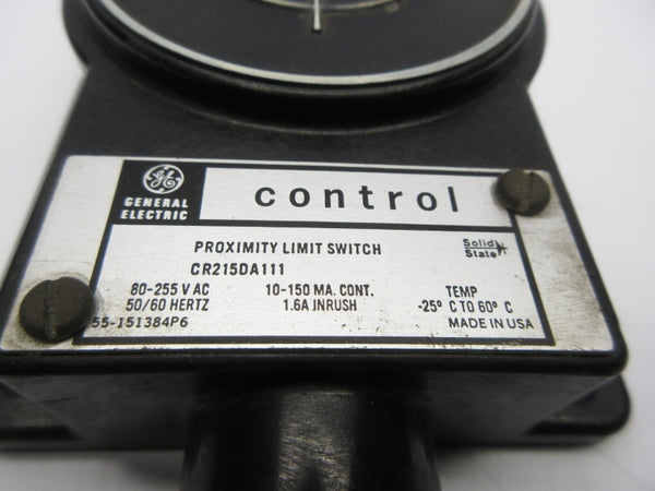 GENERAL ELECTRIC CR215DA111 80-255VAC NSNP