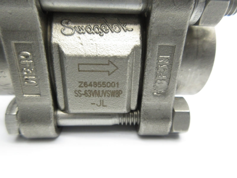 SWAGELOK SS-63VNUVSW8P 1500PSI NSNP