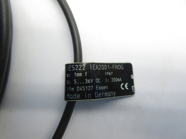 IFM EFECTOR IE5222 IEA2001-FROG 5-36VDC NSNP