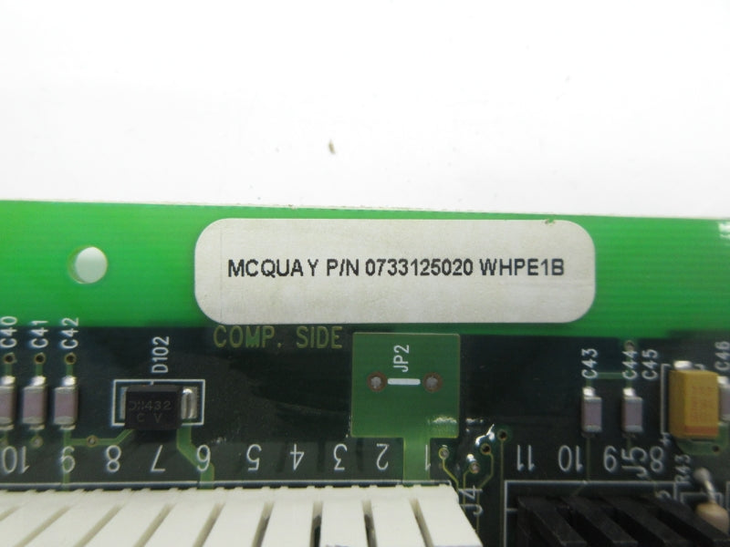 MCQUAY 0733125020 WHPE1B NSNP