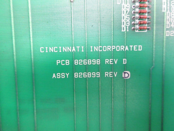 CINCINNATI 826899 REV. D NSNP