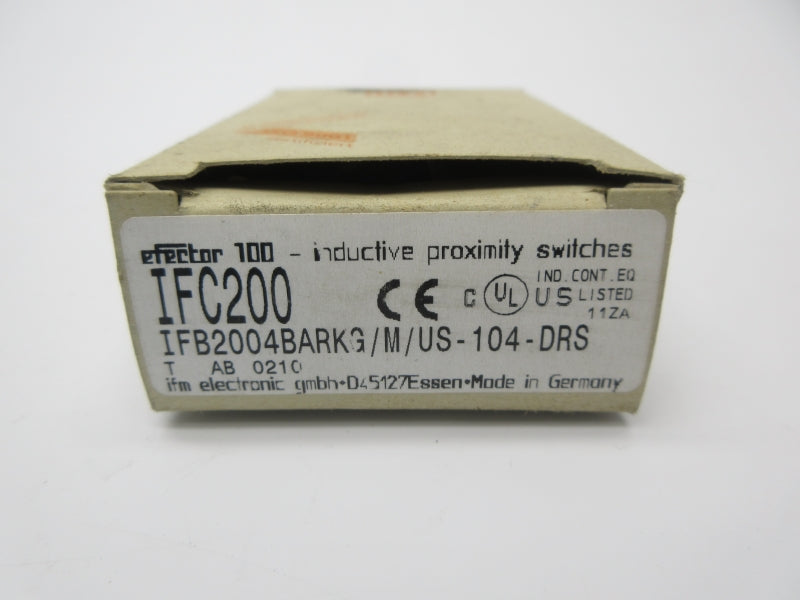 IFM EFECTOR IFC200 IFB2004BARKG/M/US-104-DRS NSMP