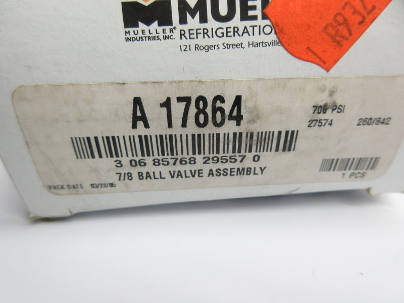 MUELLER A17864 7/8" NSMP
