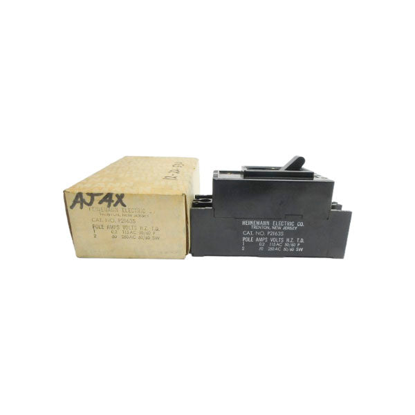 HEINEMANN ELECTRIC P2163S 115/250VAC 0.2A NSMP
