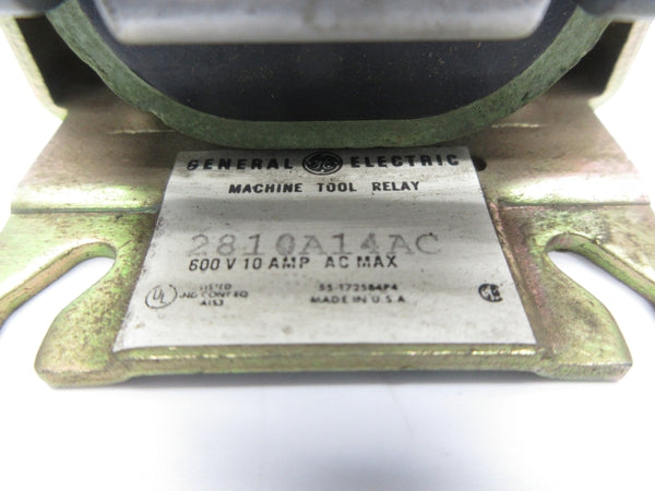GENERAL ELECTRIC 2810A14AC 92/115V 10A UNMP