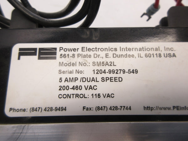 POWER ELECTRONICS SM5A2L 200-460VAC 5A UNMP