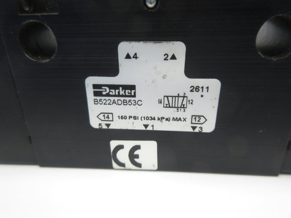 PARKER B522ADB53C 120V 150PSI NSNP