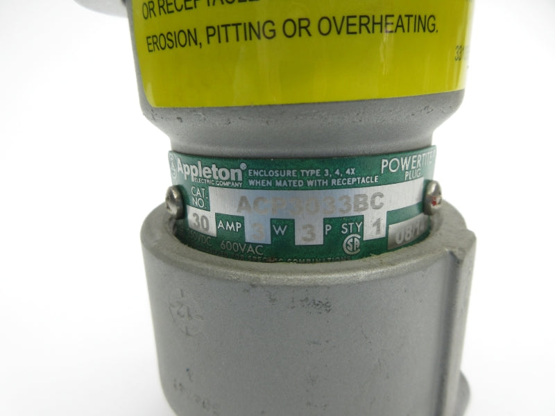 APPLETON ACP3033BC 600VAC 30A NSNP
