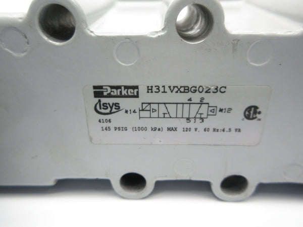 PARKER H31VXBG023C 120VAC 145PSI NSNP
