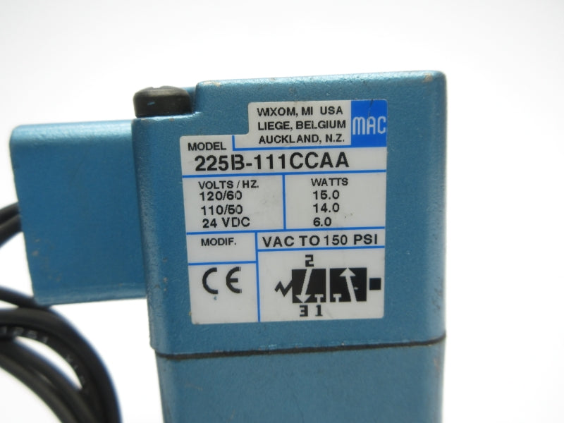 MAC 225B-111CCAA 110/120V 150PSI NSNP