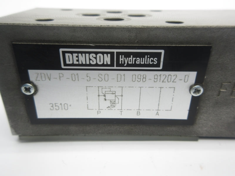 DENISON ZDV-P-01-5-SO-D1 098-91202-0 NSNP