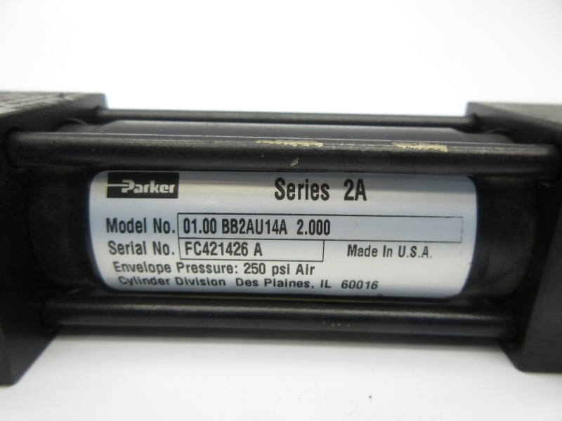 PARKER 01.00BB2AU14A2.000 250PSI NSNP