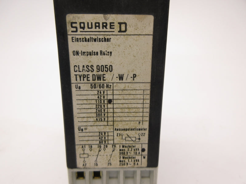 SQUARE D 9050DWE/-W/-P NSNP