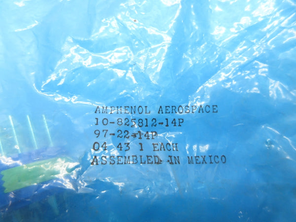 AMPHENOL 97-22-14P 10-825812-14P NSMP