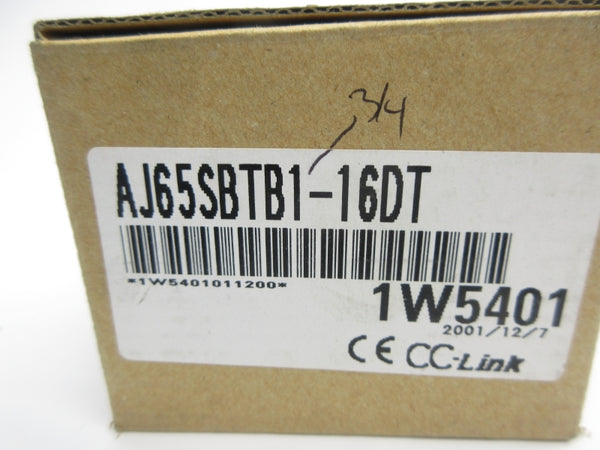 MITSUBISHI AJ65SBTB1-16DT 24VDC 0.5A NSMP