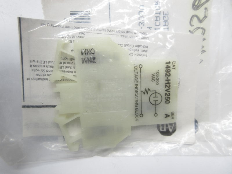 ALLEN BRADLEY 1492-H2V250 SER. A 100-300V NSMP