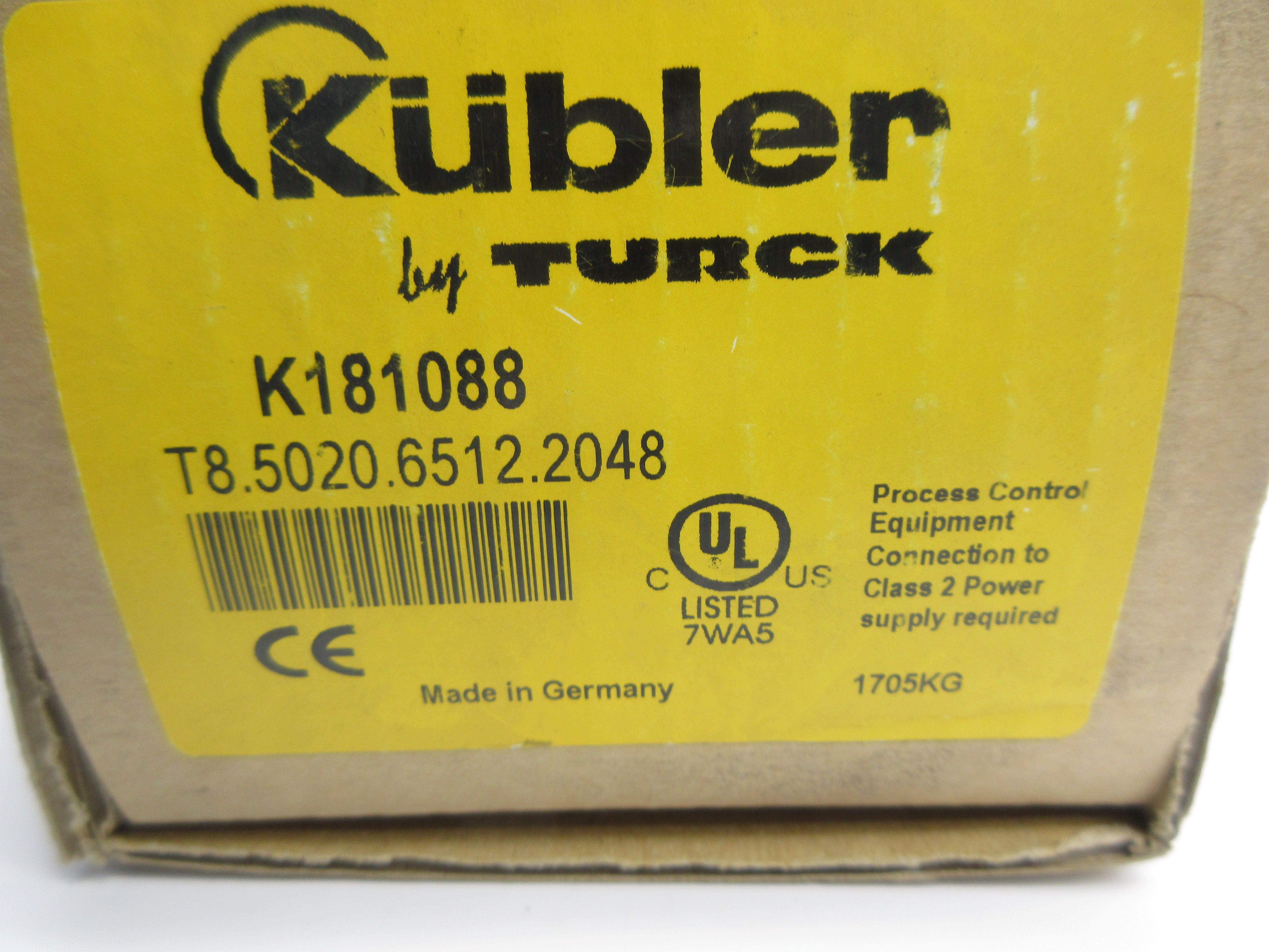 KUBLER K181088 T8.5020.6512.2048 NSMP