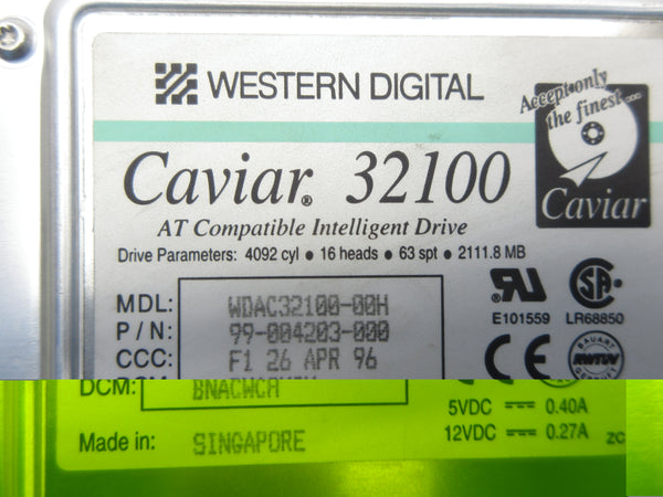 WESTERN DIGITAL WDAC32100-00H NSNP