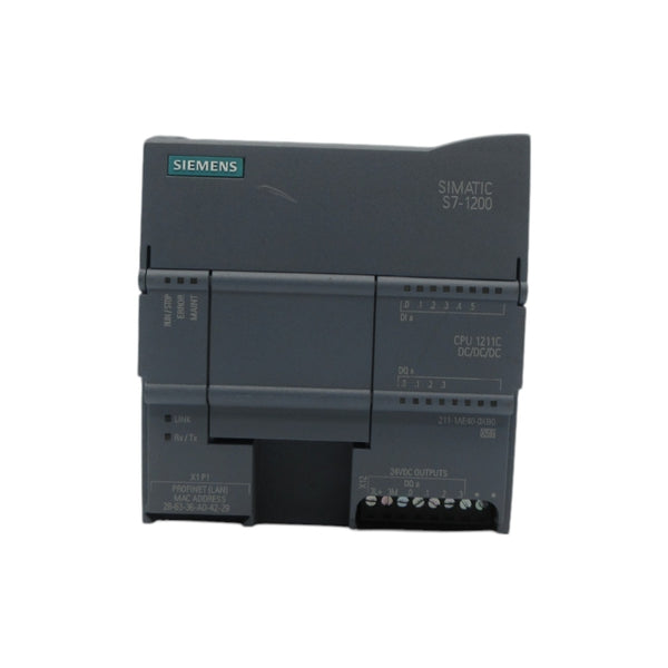 SIEMENS 6ES7 211-1AE40-0XB0 24VDC 0.9A (NO COVER) NSNP